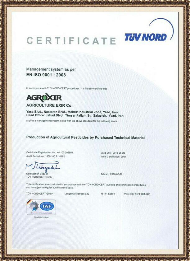 Manegment System as ISO9001